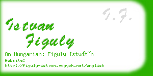 istvan figuly business card